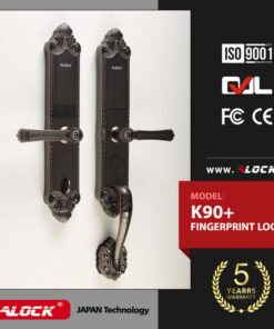 قفل اثر انگشتی دیجیتال ALOCK مدل +K90 مشکی