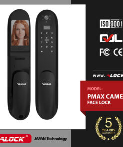 دستگیره چشمی دار و قفل اثر انگشتی دیجیتال ALOCK مدل Pmax Camera